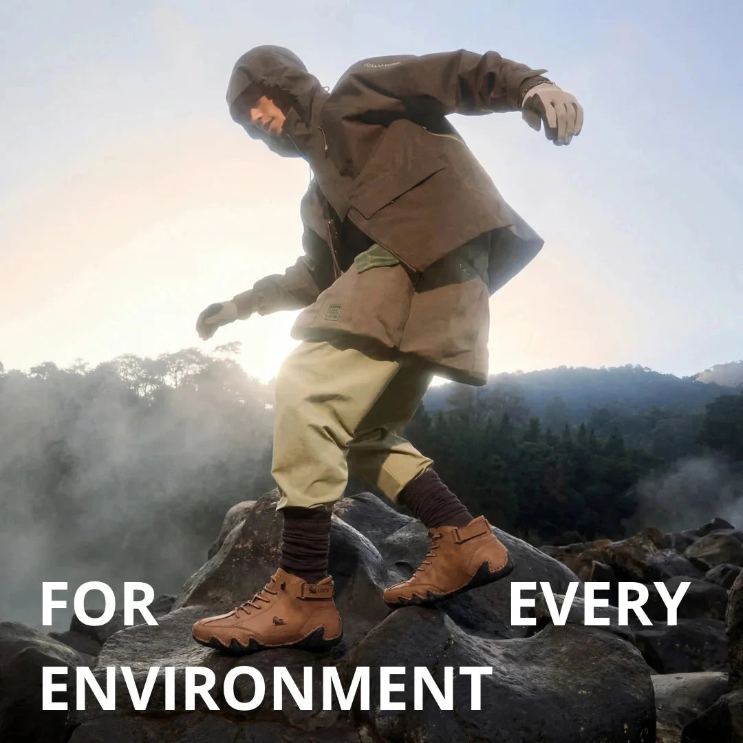 Chaussures Orthopédiques Respirantes en Cuir Vegan Semelle Plateforme Confort